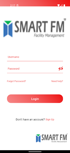 SmartFM Self Service Screen 2