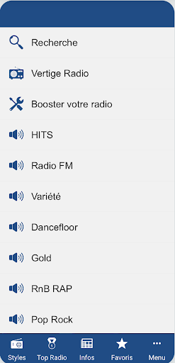 Webradio.media Screen 2