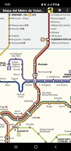 València Metro Mapのおすすめ画像2