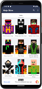 Ninja Skins for Minecraft PE