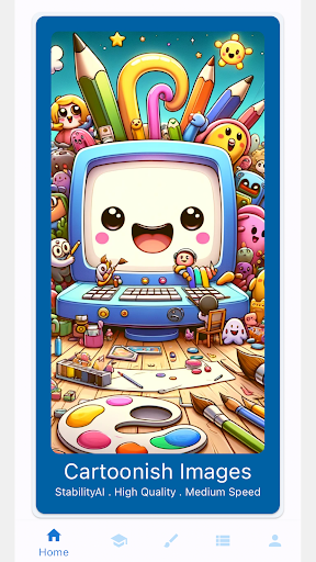 Android application ImageGen AI screenshort