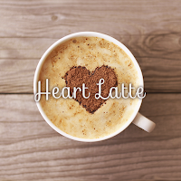 Обои и иконки Heart Latte