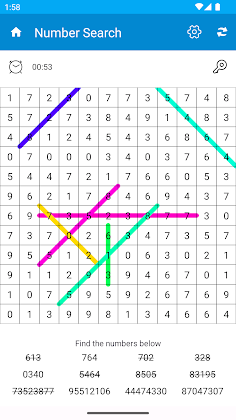 Number Search - Screenshot 4