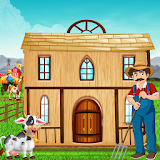 Cattle Farm House Building: Ranch Construction icon