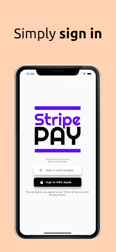 Android application Stripe Pay - Easily add cards screenshort