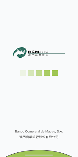 Android application BCM eCorp Mobile Banking screenshort
