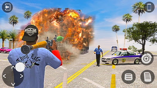 Screenshot 6 Mafia Gangster Game Crime City android