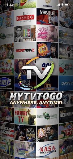 Android application MYTVTOGO screenshort