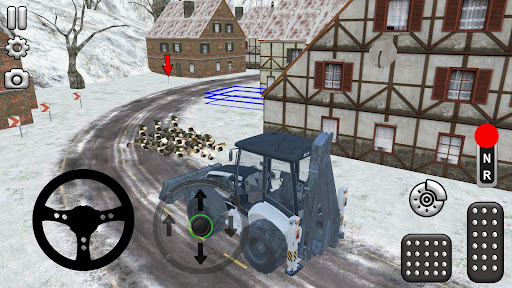 Android application Loader Snow Simulator screenshort