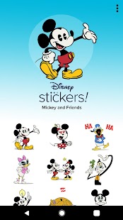 Disney Stickers: Mickey & Frie Capture d'écran