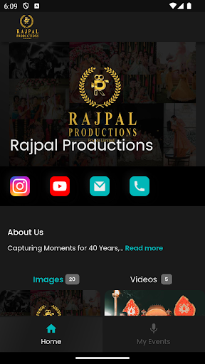 Rajpal Productions Screen 2