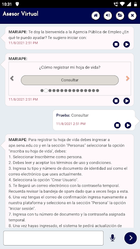 MARIAPE Screen 3