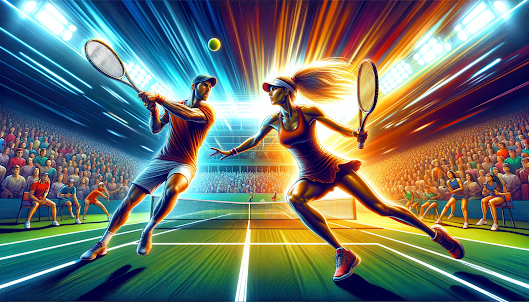 Tennis Battle: Tennis King