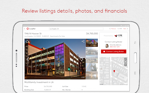 LoopNet - Commercial Real Estate Search 7.0 screenshots 7
