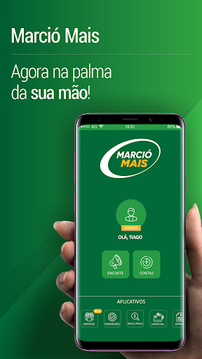 Android application Marció Mais screenshort