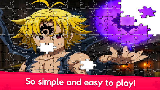Screenshot 17 Seven Deadly Sins Anime Puzzle android