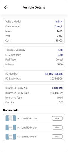 SevenSeas Driver App