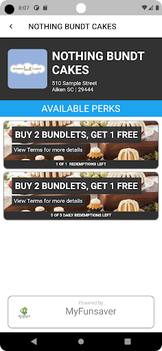 Android application My FunSaver screenshort