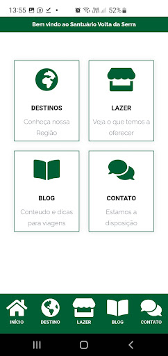 Android application Santuário Volta da Serra screenshort