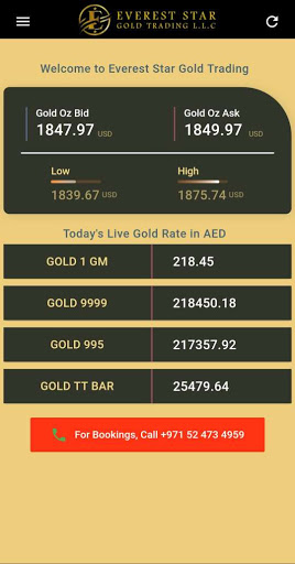 Everest Star Gold Trading Screen 2