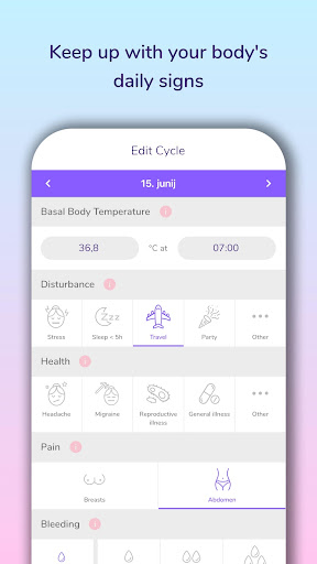 Android application myWonder screenshort