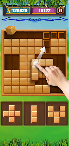 Android application Wood Puzzle Block ¾ screenshort