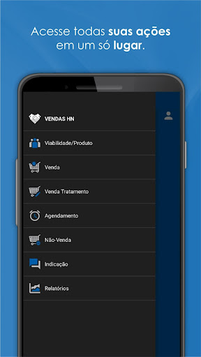 Android application VendasHN screenshort