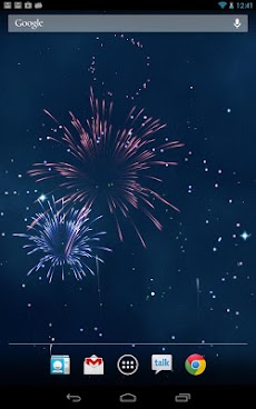 KF Fireworks Live Wallpaperのおすすめ画像1