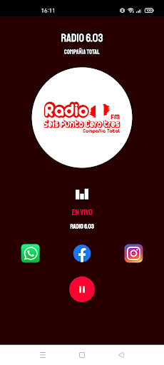 Radio 6.03 Online Screen 2