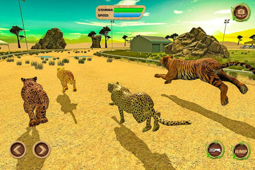Code Triche la savane des courses d'animaux 3D APK MOD screenshots 3