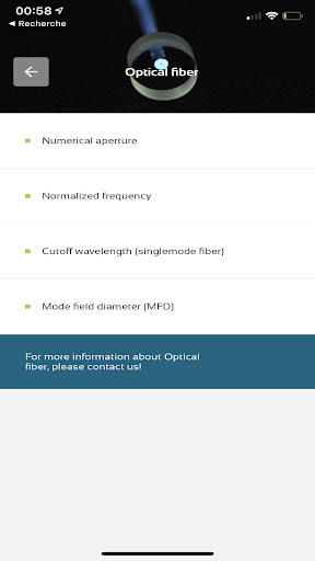 Photonics calculator Screen 2