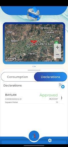 Android application Baylan Customer screenshort
