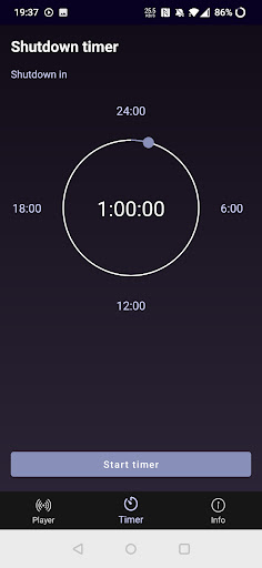 SpaceSynth Radio Screen 2
