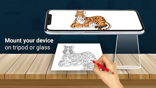 Android application Drawing - Draw, Sketch & Trace screenshort