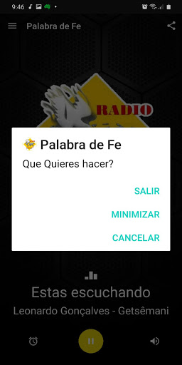 Palabras de Fe Now Screen 3