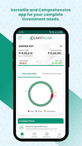 CapitPlan Screen 2