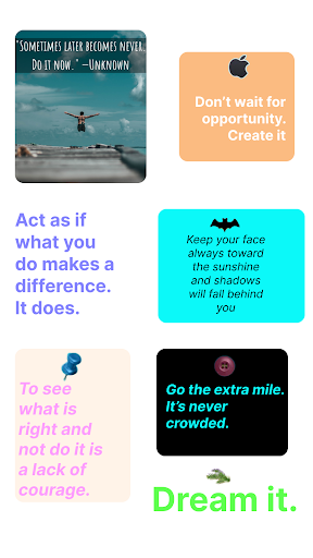 Android application Simple Sticky Notes Widget screenshort