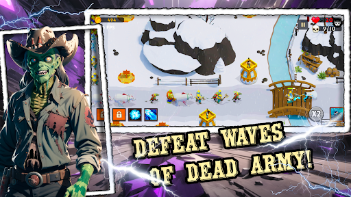 Zombie Wave Defense: Tower RPG Screen 2