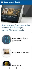 Echo Show 10 (3ª generación) | Pantalla inteligente HD con sonido premium,  movimiento y Alexa | Negro