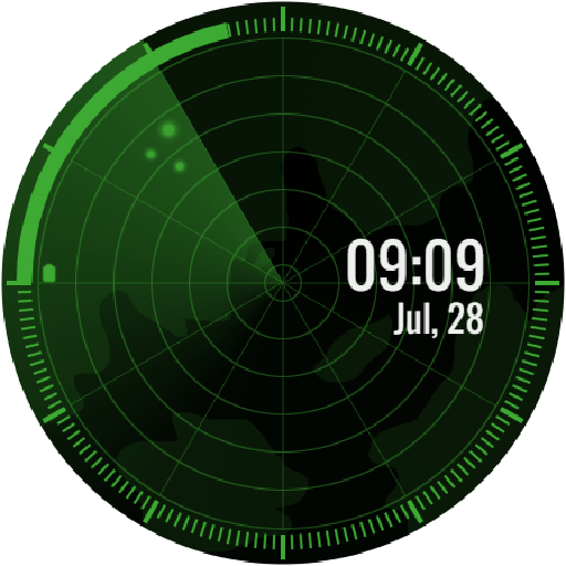 DS D009 - Digital watch face Logo