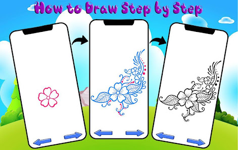 How to Draw Henna - Learn Draw 2.0 APK + Mod (Free purchase) for Android