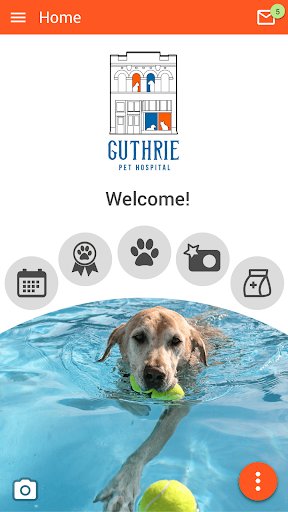 Android application Guthrie Vet screenshort