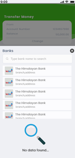Android application Peoples Saccos Mobile Banking screenshort