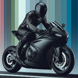 Fast Motorcycle Driver ikonjának képe