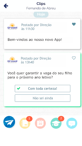 Escola Girassol Screen 3