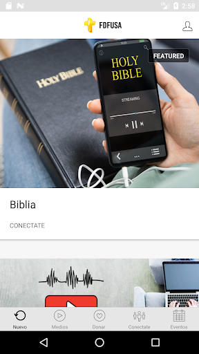Android application FDFUSA screenshort