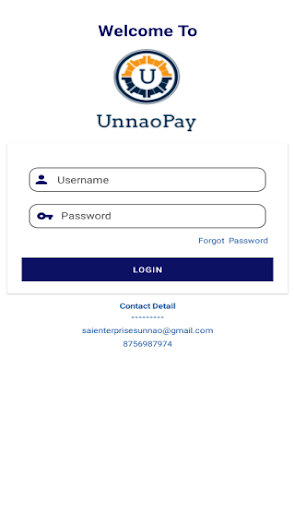 Android application unnaopay screenshort