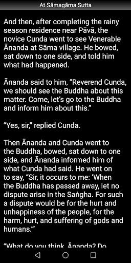 At Samagama Sutta - Buddhism Screen 3