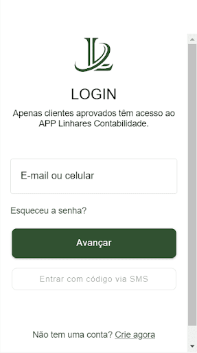 Linhares Contabilidade Screen 2