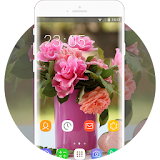 Theme for Intex Lions G10 Flower Wallpaper icon